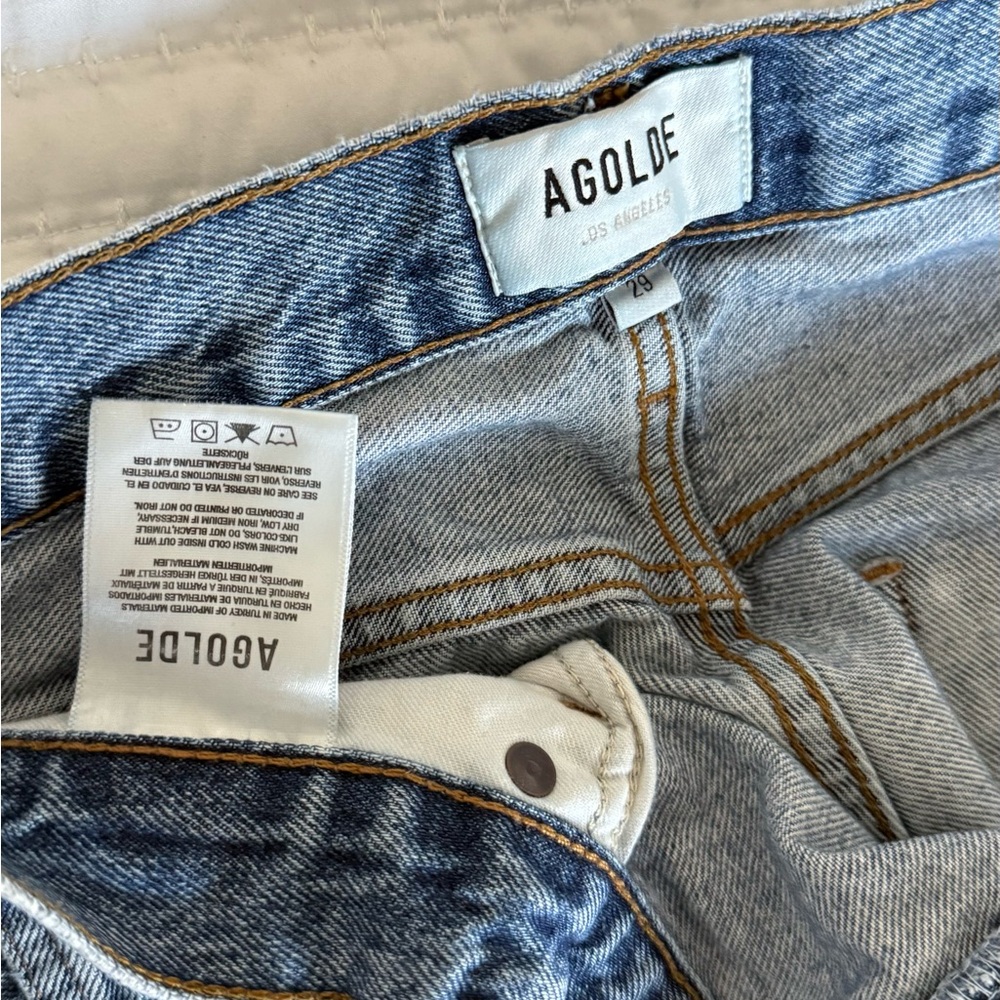 AGOLDE Women's Blue Jeans